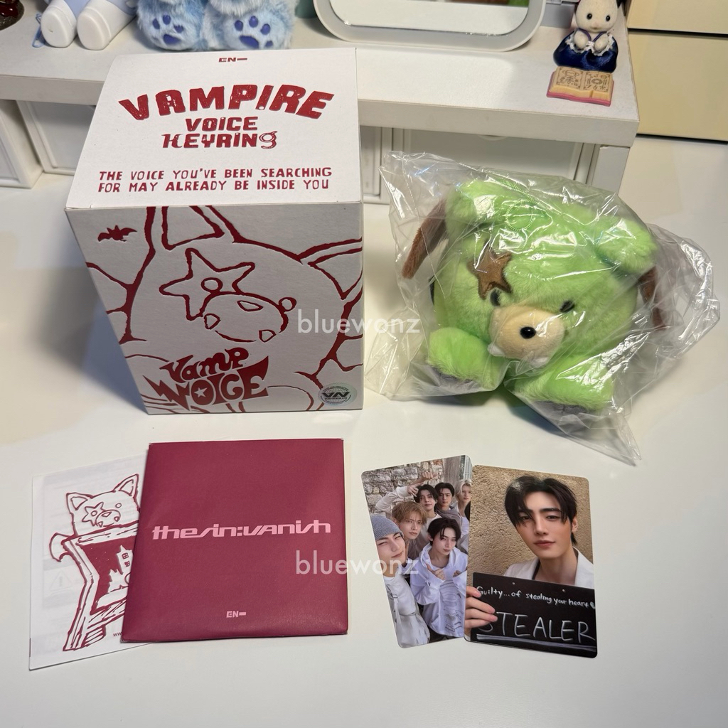 [booked] enhypen sunghoon voice keyring the sin vanish