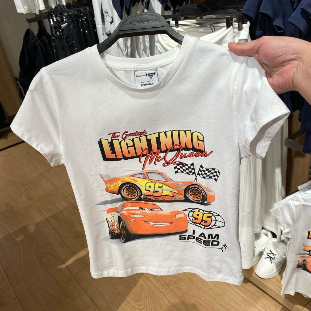 Jastip. Tshirt Crop Bershka x Mc Queen