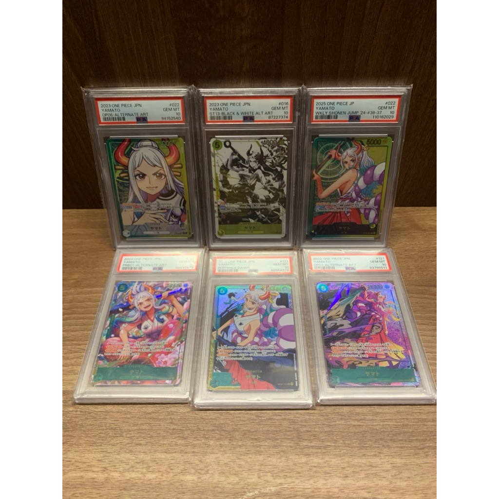 One Piece TCG Slab PSA “Yamato” Versi Jepang ORI