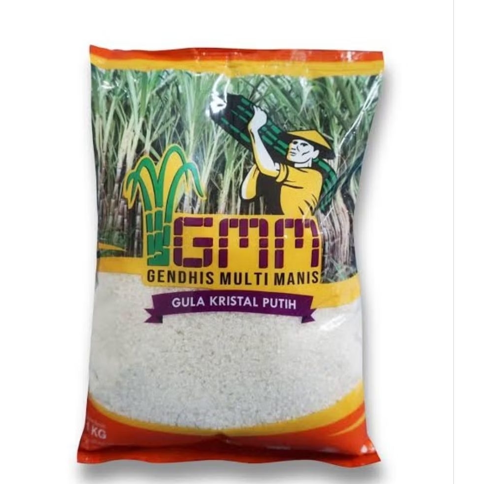 Gula Pasir GMM (Gendhis Multi Manis) - Gula Kristal Putih 1kg