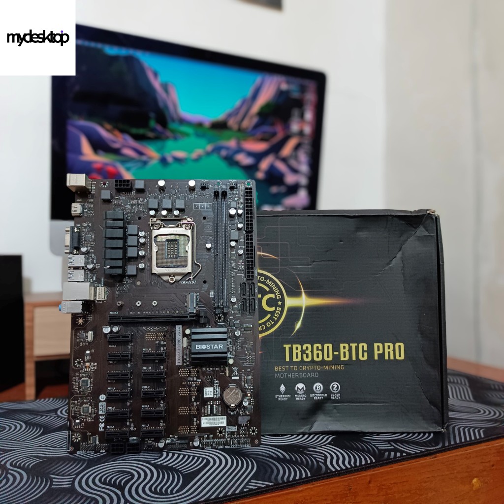 MOTHERBOARD INTEL BIOSTAR B360 LGA 1151 INTEL GEN 8/9