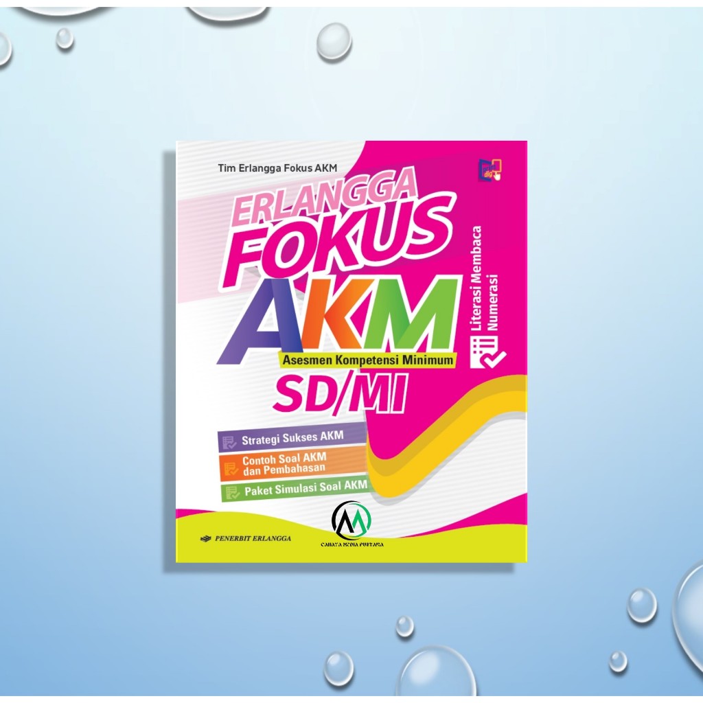 [Penerbit Erlangga] ERLANGGA FOKUS AKM (ASESMEN KOMPETENSI MINIMUM) SD/MI ORIGINAL