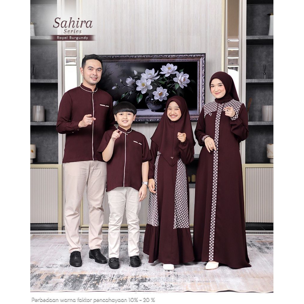 ROYAL BURGUNDY - SARIMBIT SAHIRA SERIES BY SALVINA HIJAB - SARIMBIT SALVINA HIJAB 2026