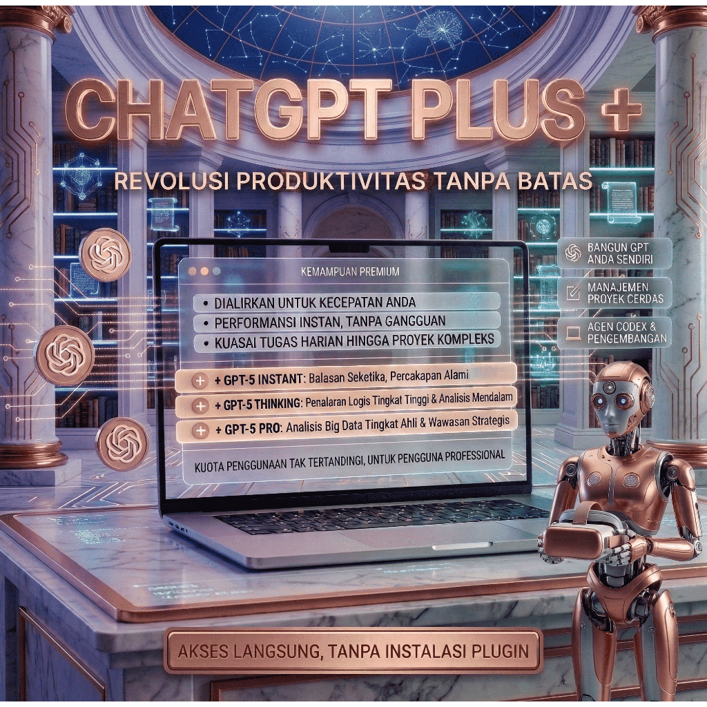 1000++ PROMT | GPT 5,2 PLUS 1 BULAN PRIVATE