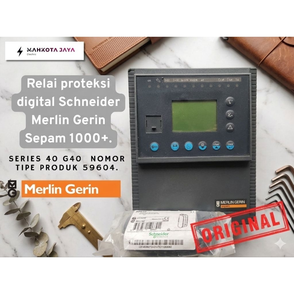 Relai proteksi digital Merlin Gerin Sepam 1000+ series 40 G40