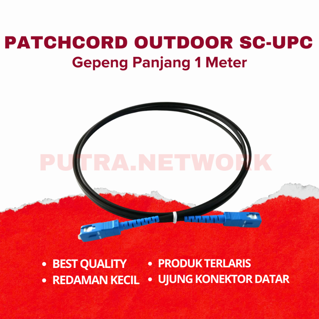 Patchcord Outdoor SC UPC 1m G657A2 High Quality