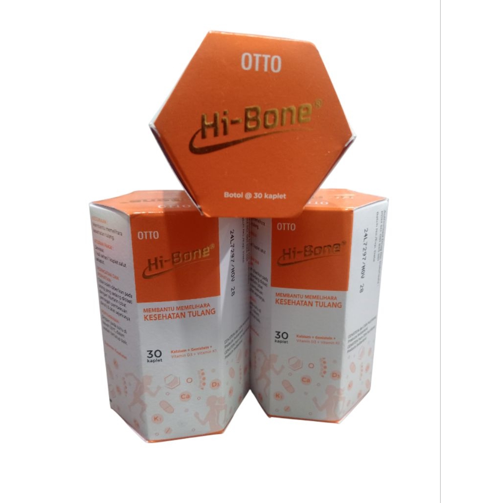 multivitamin  Hi-bone kuning box original