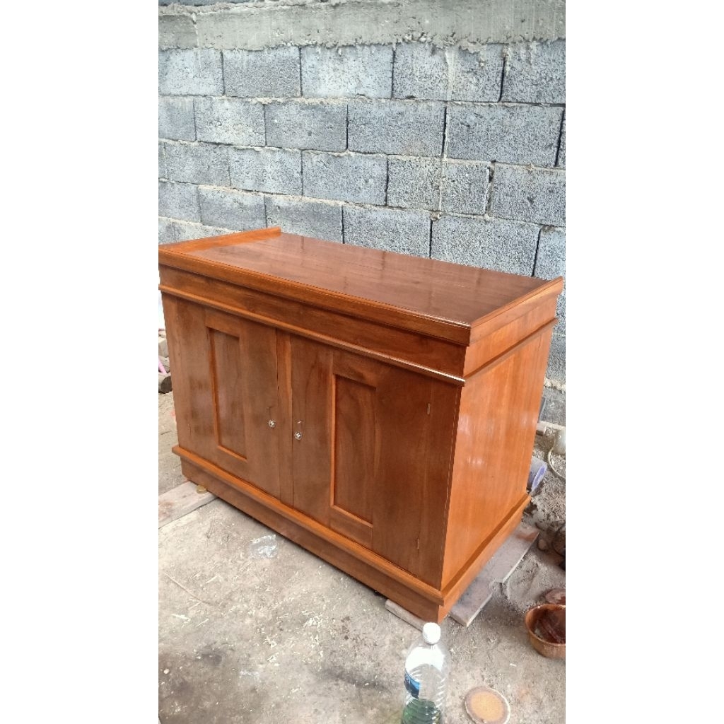 kabinet jati, kabinet aquarium, meja tv, kabjnet tv.