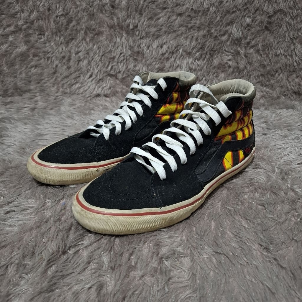 sepatu Vans x thrasher sk8 hi original