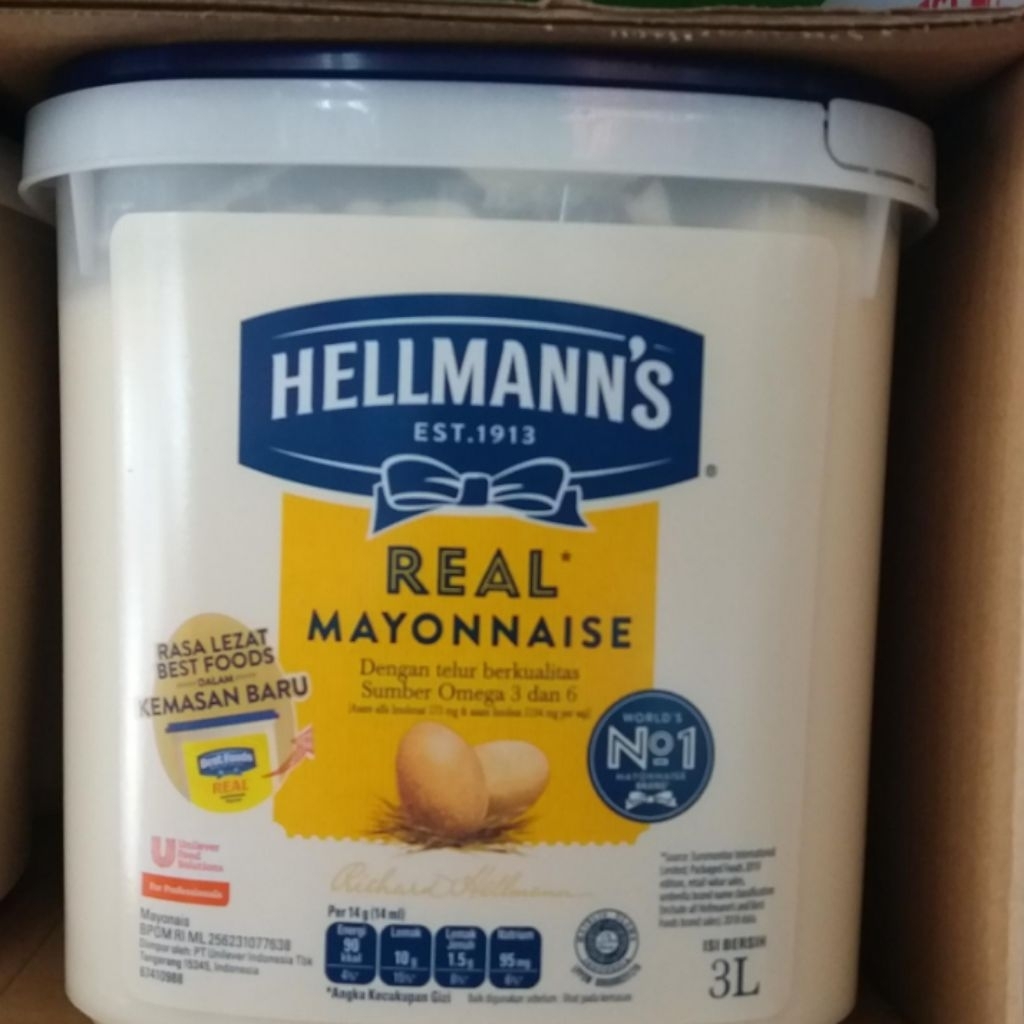 Hellmann’s Mayonnaise – Saus Mayones Berkualitas Premium