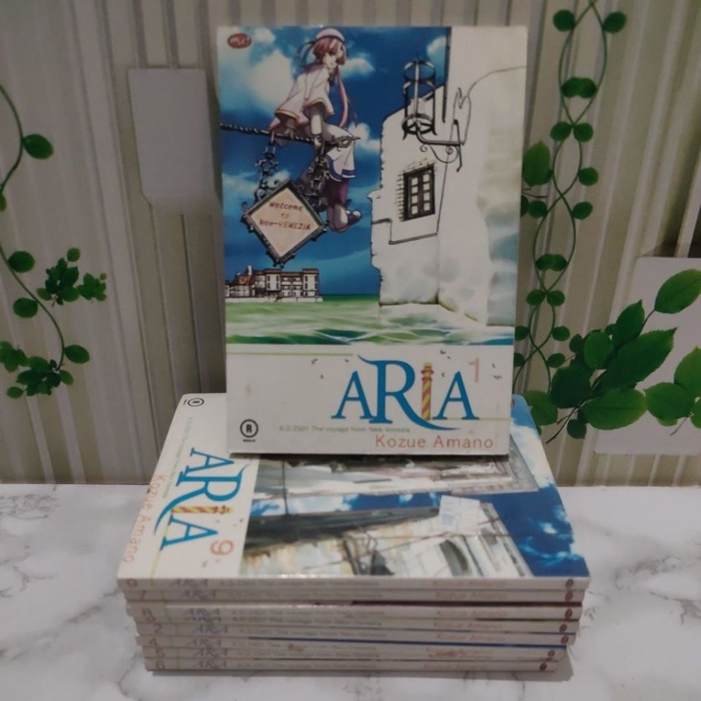 Komik Aria Cabutan karya Kozue Amano Original