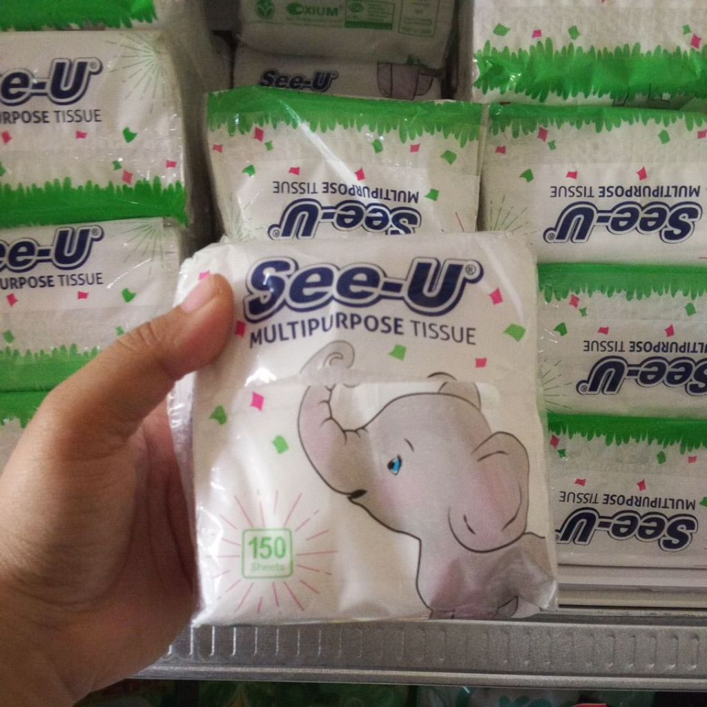 tisu SEE u pop up 150 sheet