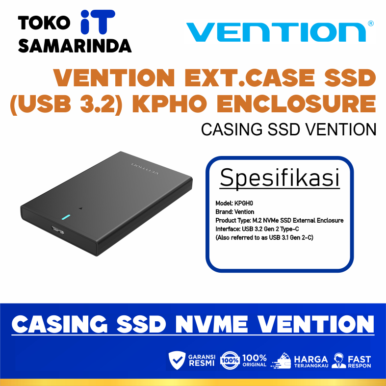 Vention Ext.Case Ssd ( Usb 3.2 ) Kpho Enclosure