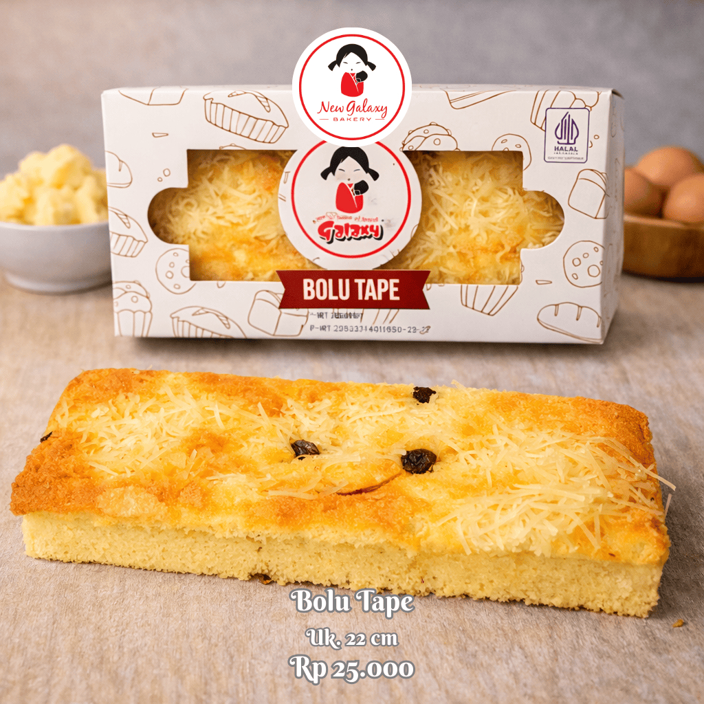 Bolu Tape | Ukuran 22cm