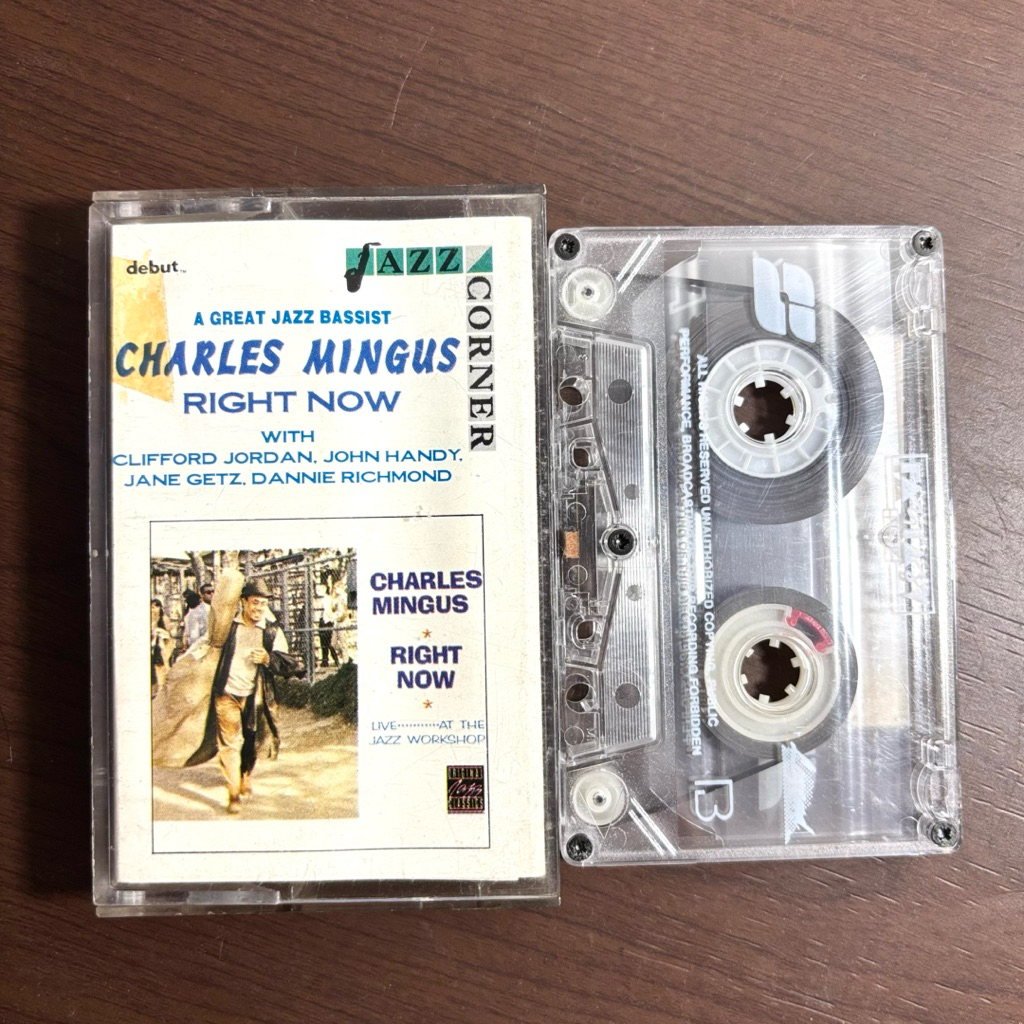 Kaset Pita Charles Mingus A Great Jazz Bassist Right Now Jazz Corner / Jazz / Legend Records / Jazz 