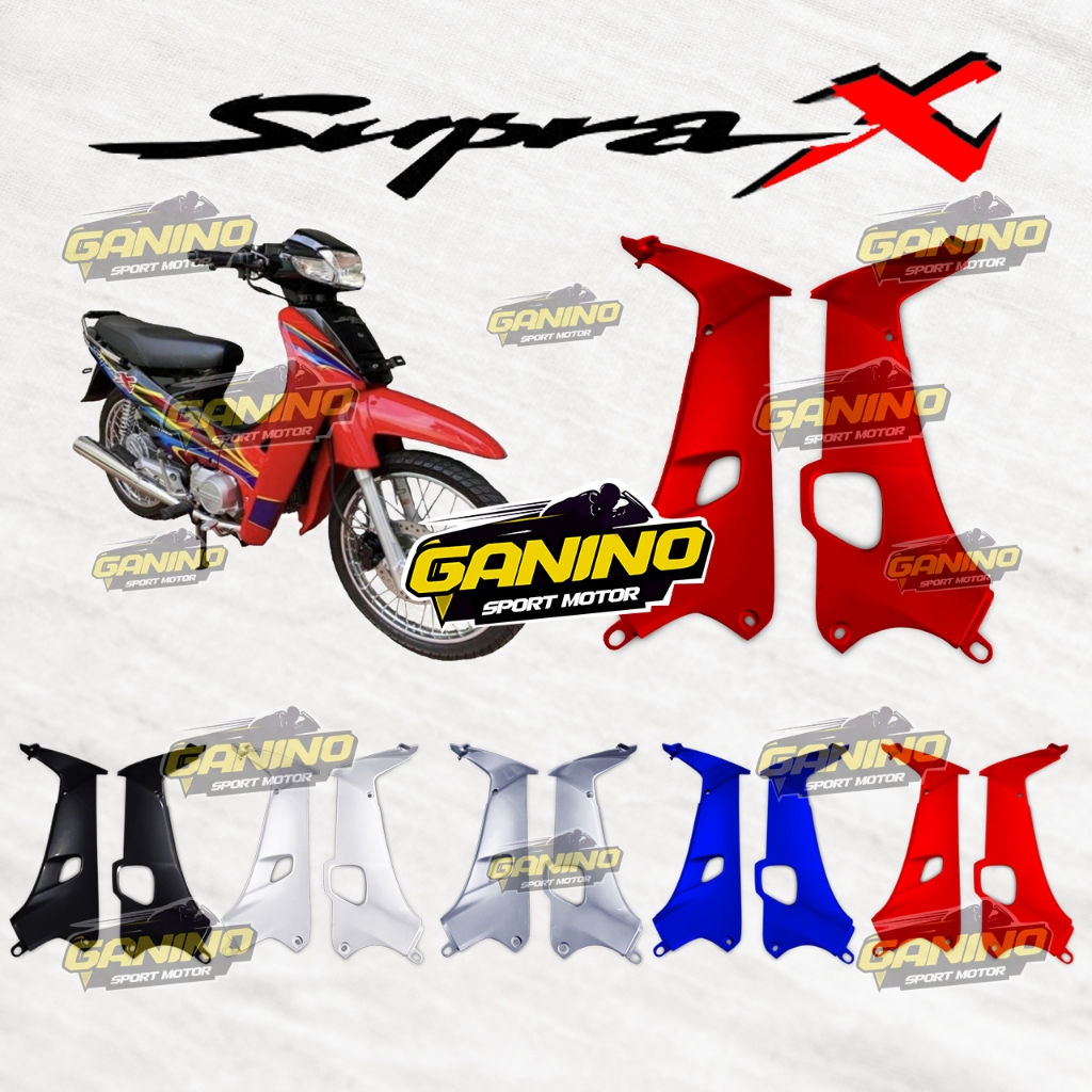 Kepang Supra X Lama Sayap Dalam Supra Fit Lama Merah Biru Hitam Silver Putih Bahan Tebal