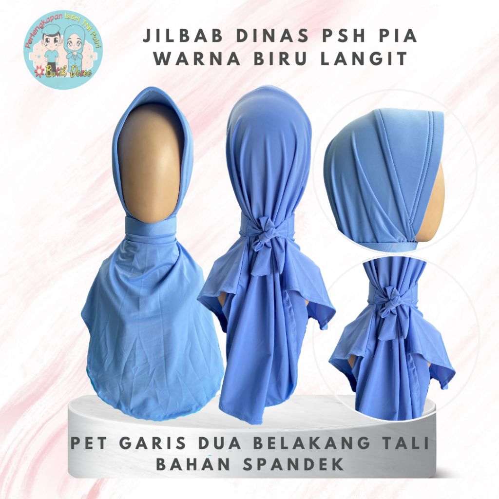 (TERMURAH) JILBAB PSH PSL PIA ARDHYA GARINI BELAKANG TALI