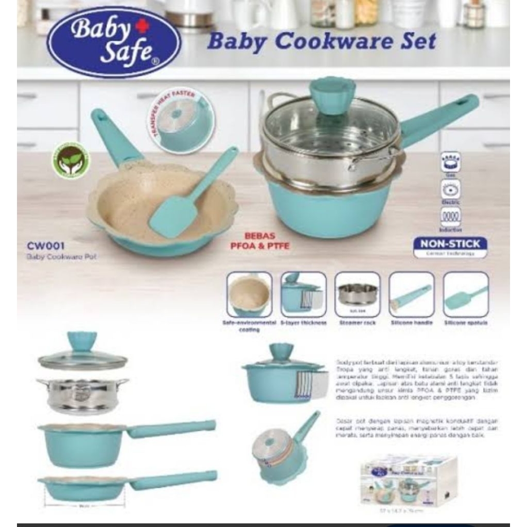 BABYSAFE COOKWARE SET (001864)