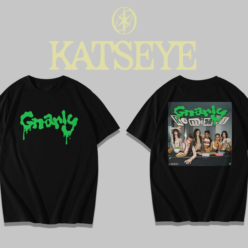 KAOS GNARLY KATSEYE / KAOS KATSEYE / TSHIRT KATSEYE / FANSMERCH