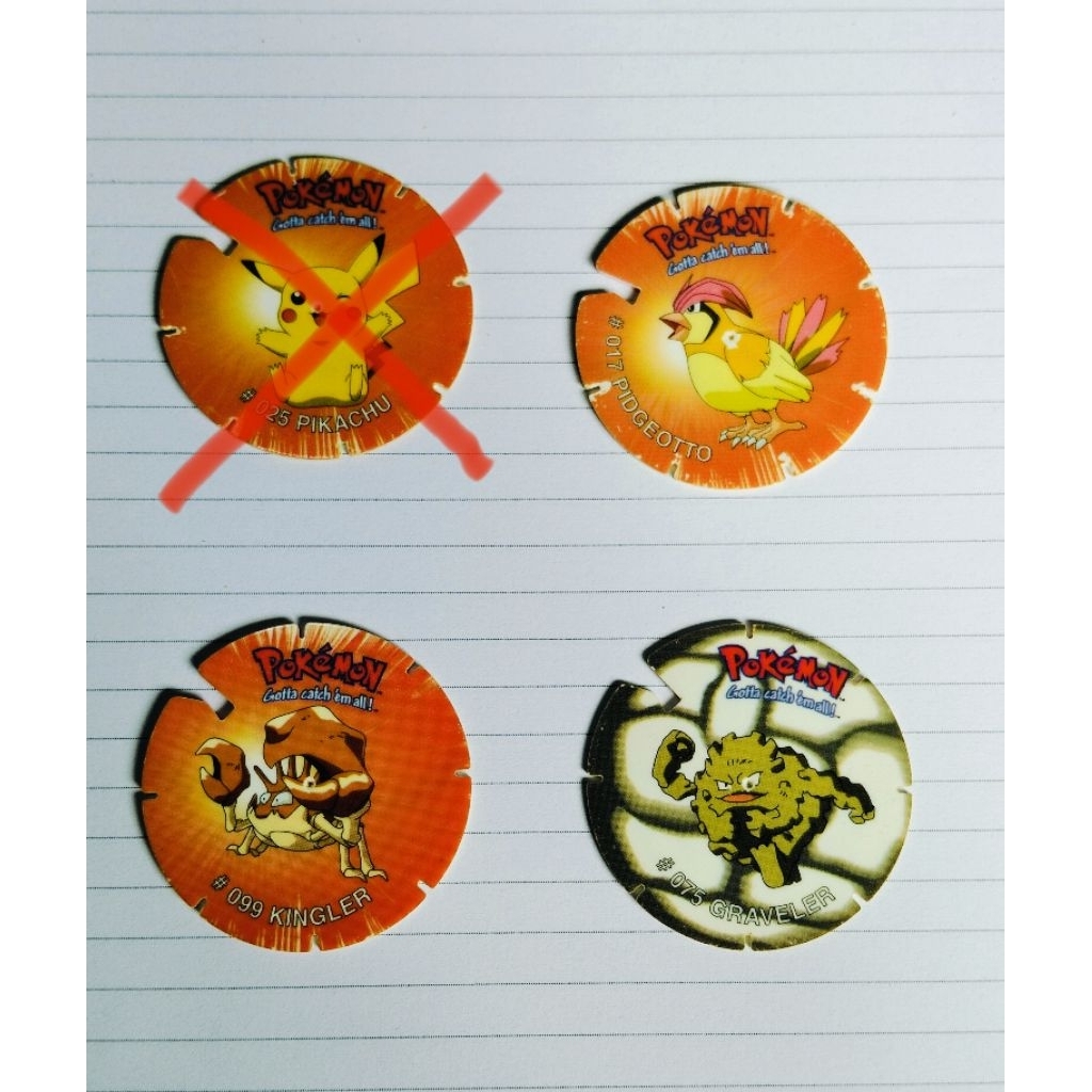 SPIN POKEMON TAZOS 2001 - MEDALION POKEMON LANGKA
