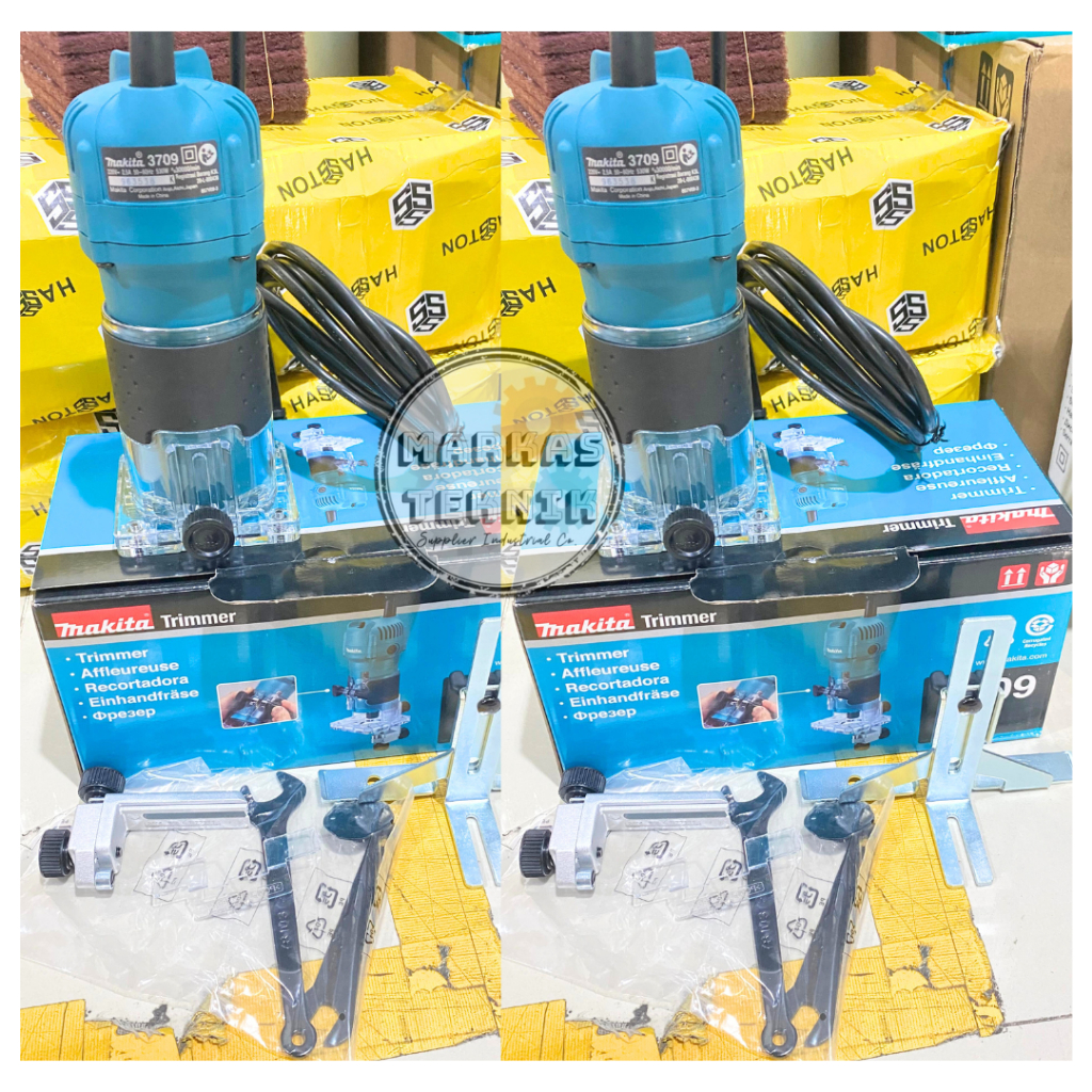 MAKITA 3709 Mesin Profil Kayu / Mesin Router / Mesin Trimmer 3709 MAKITA