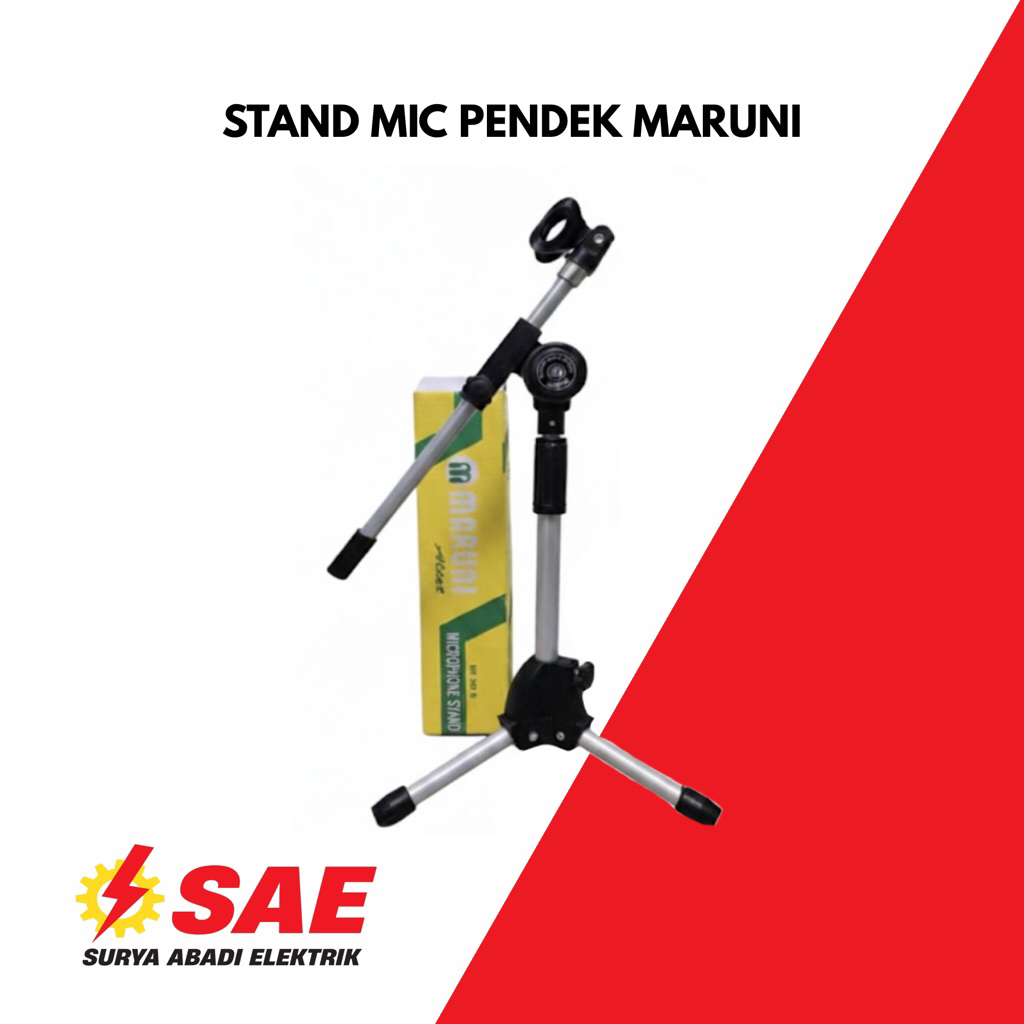 Stand Mic Pendek Maruni MS 209B