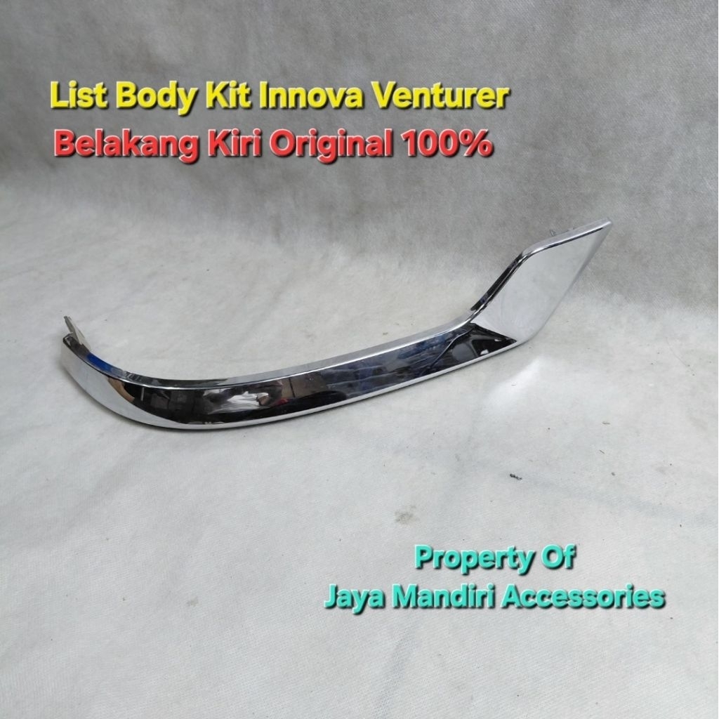 List Body Kit Innova Venturer Original List Body Kit Innova Reborn Venturer