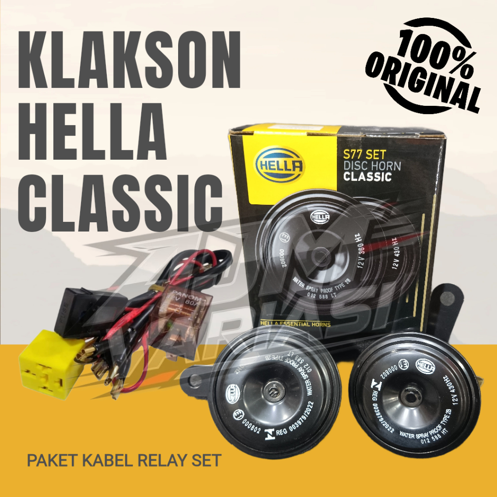 Klakson Hella Classic Suara Mobil Avanza Innova