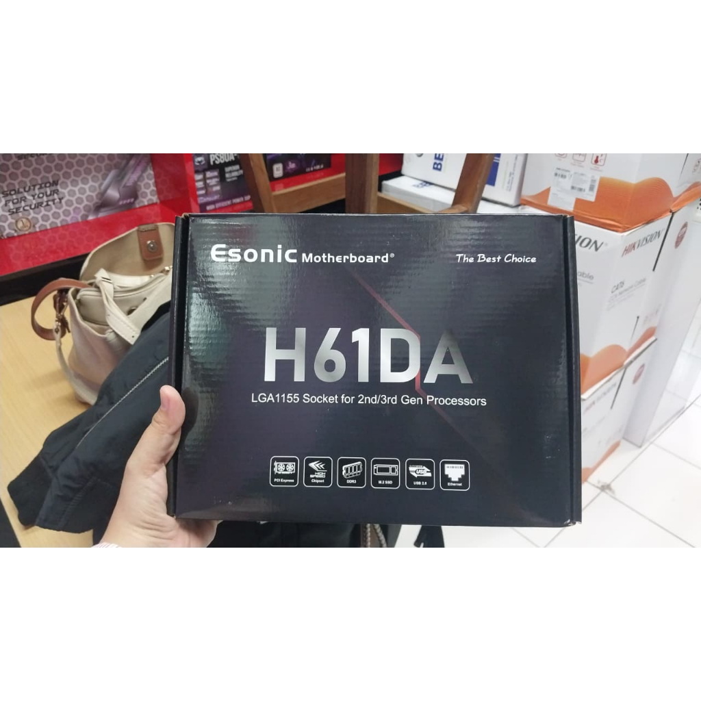 MOTHERBOARD H61 | MOTHERBOARD ESONIC H61 DA (LGA1155, H61, DDR3, M2 NVME)