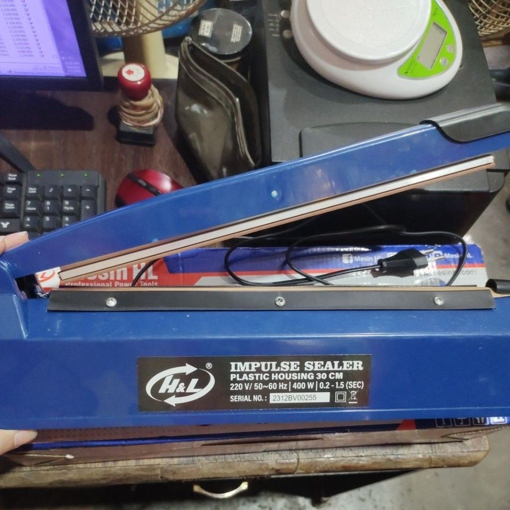 H&L IMPULSE SEALER 30CM/ PLASTIK