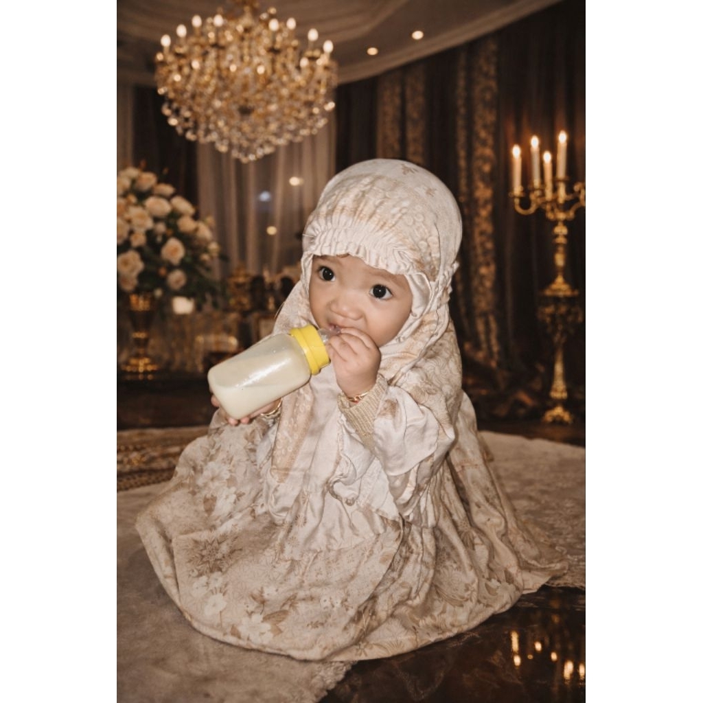 mukena anak 1 - 3 tahun mukena balita rayon
