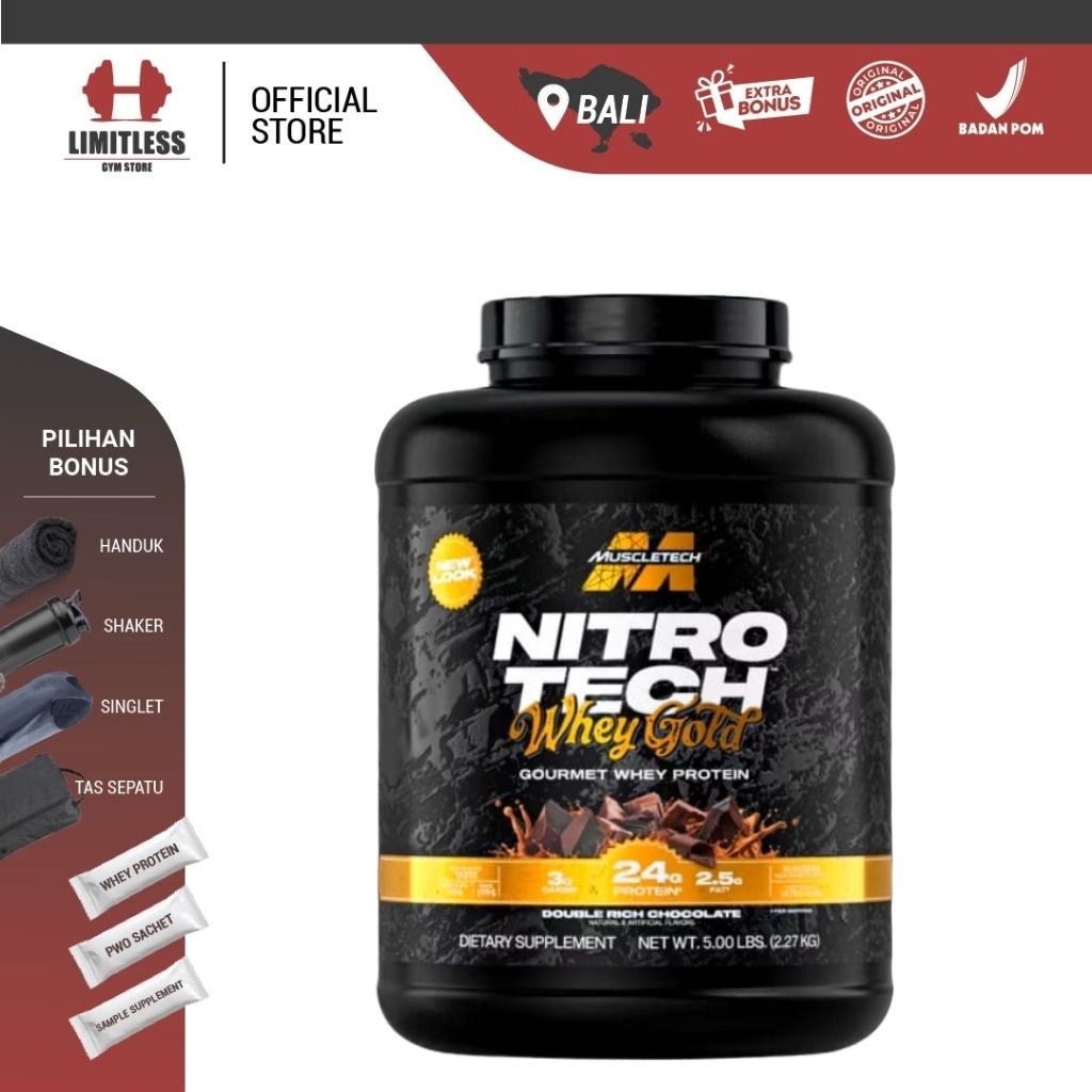 MUSCLETECH Nitrotech Whey Gold 5.5lbs  WheyProtein