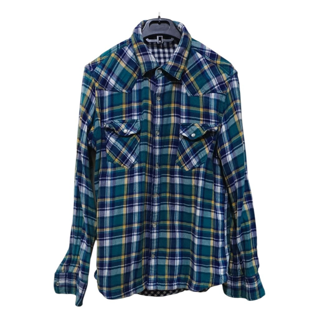 Beams flanel reversible size M original
