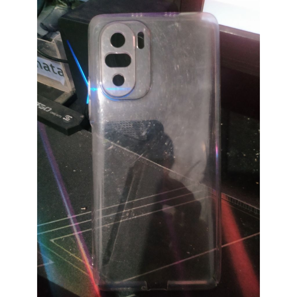 casing Poco f3 mika bekas,keras tidak menguning