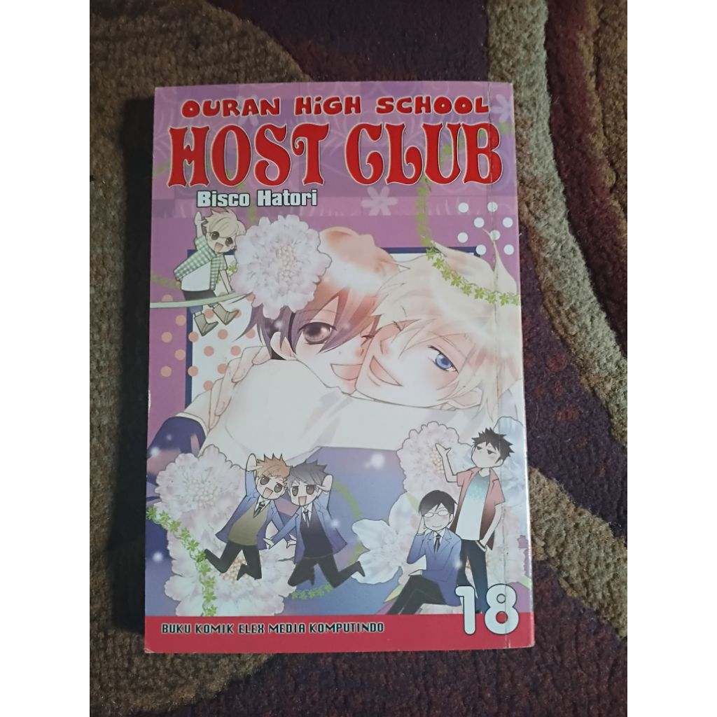 komik ouran high school host club vol 18