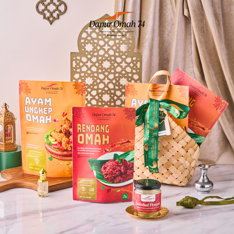 Dapur Omah 74 Hampers Ramadhan Rendang Ayam Sambal Frozen