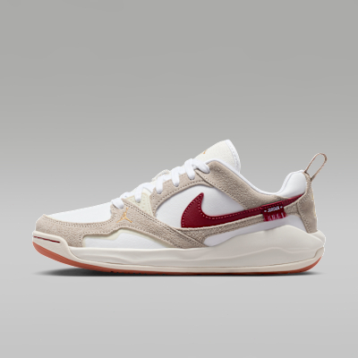 Jordan CMFT Era SE Seri Sepatu Tahun Baru Sepatu olahraga wanita Putih Putih layar abu-abu merah per