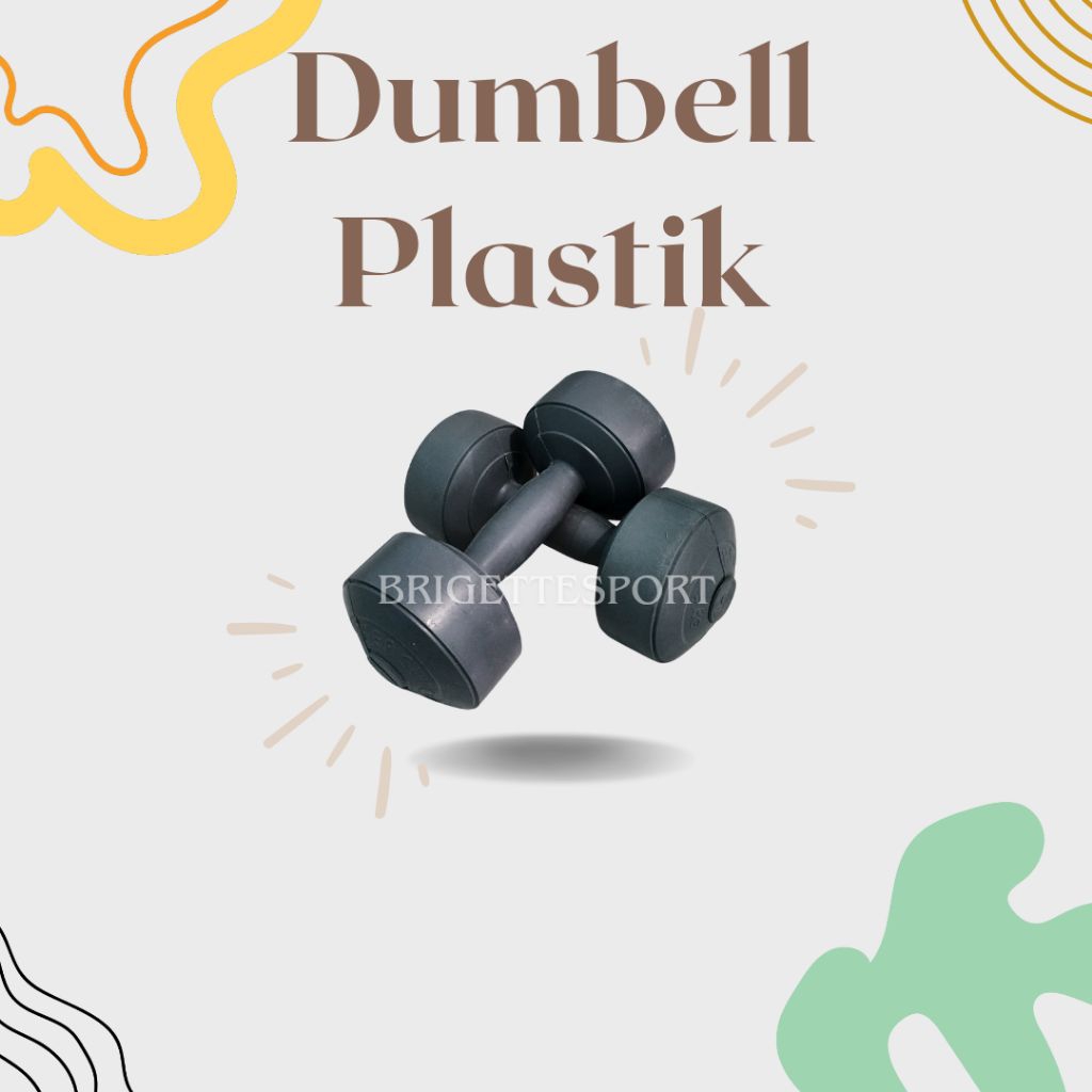 Dumbell Plastik 3kg