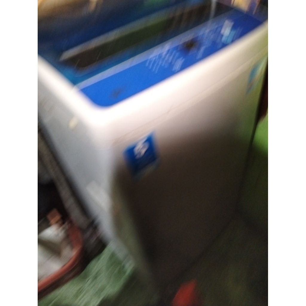 mesin cuci aqua otomatis hijab series 1 tabung second