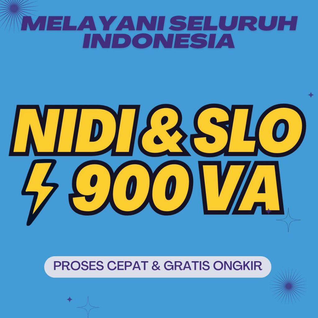 PLN NIDISLO Listrik 900 Watt Syarat Pasang KWH Meteran Baru Seluruh Indonesia