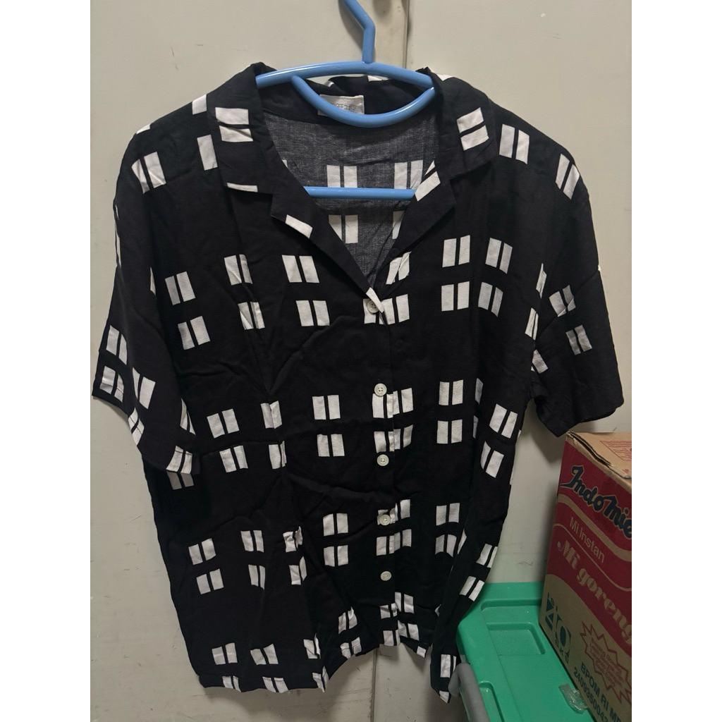 PL Kemeja Atasan Lengan pendek Wanita