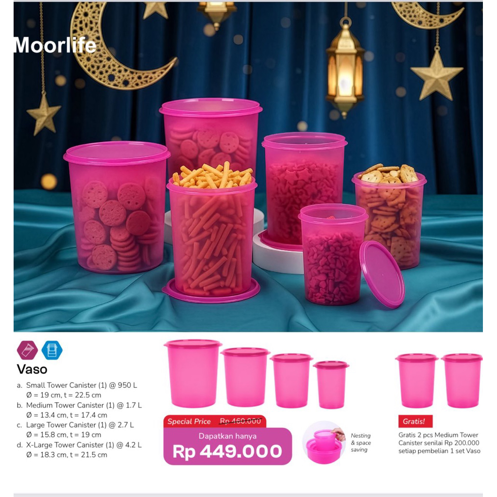 Moorlife Vaso