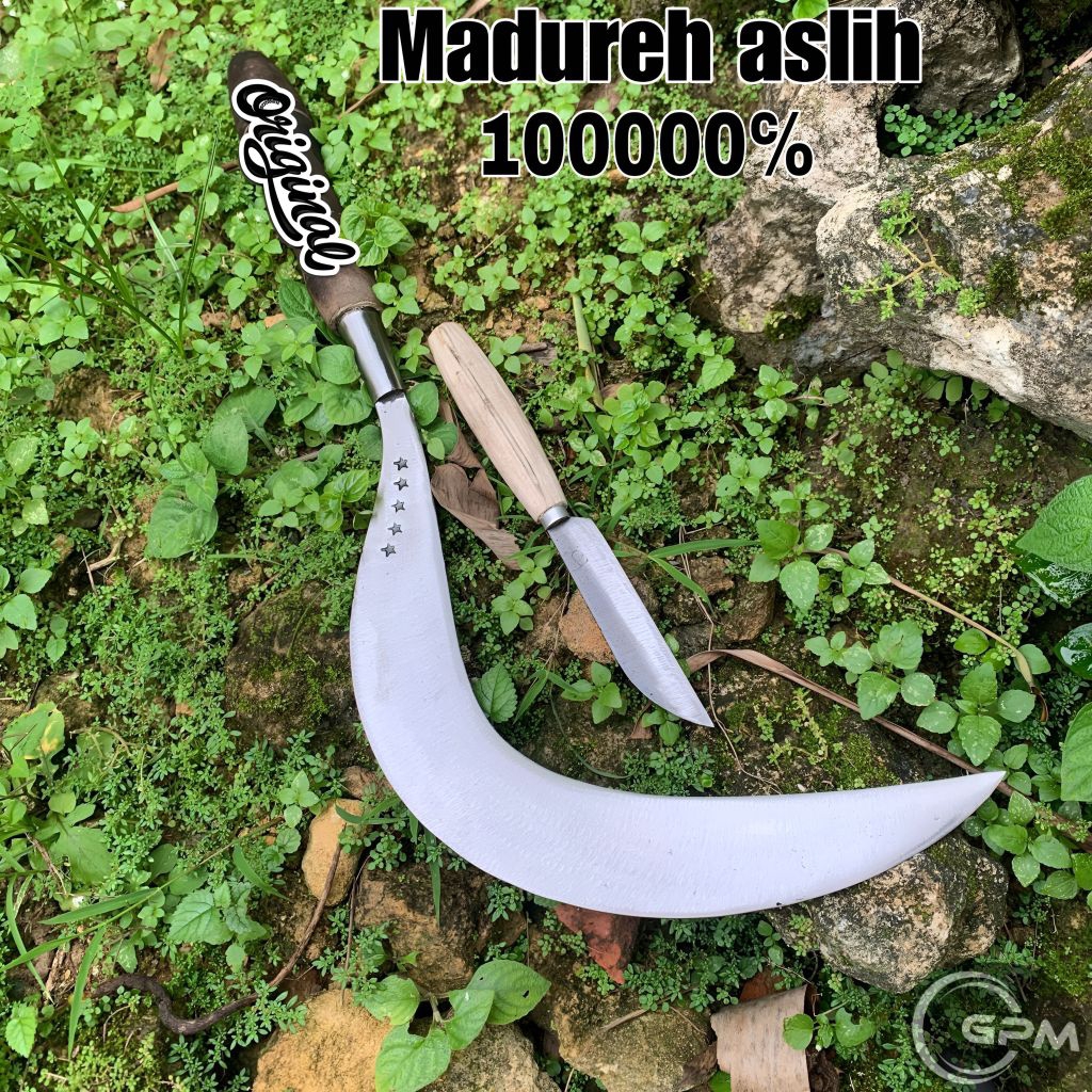 ARIT RUMPUT MADURA ORI CAP BINTANG LIMA ASLI SUPER TAJAM