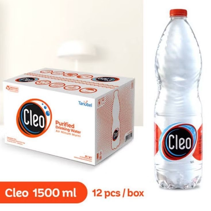Murah cleo 1500ml_1 dus isi 12 botol