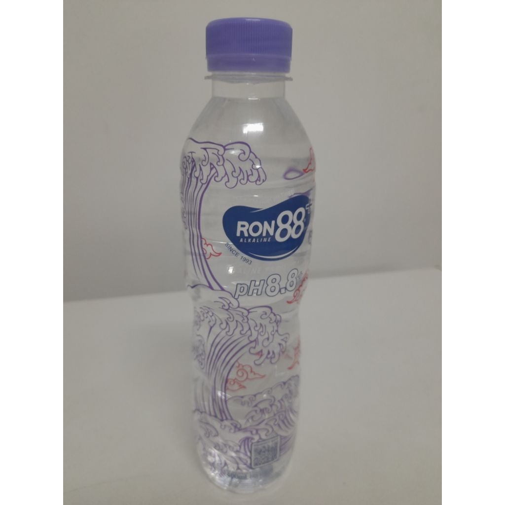 Ron88+ Alkaline Air Mineral pH 8,8 , botol 400ml