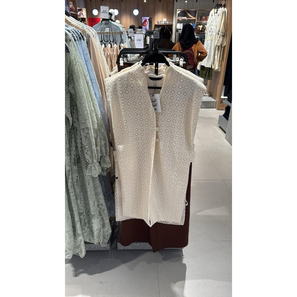 Vest rompi lace brokat eid series executive