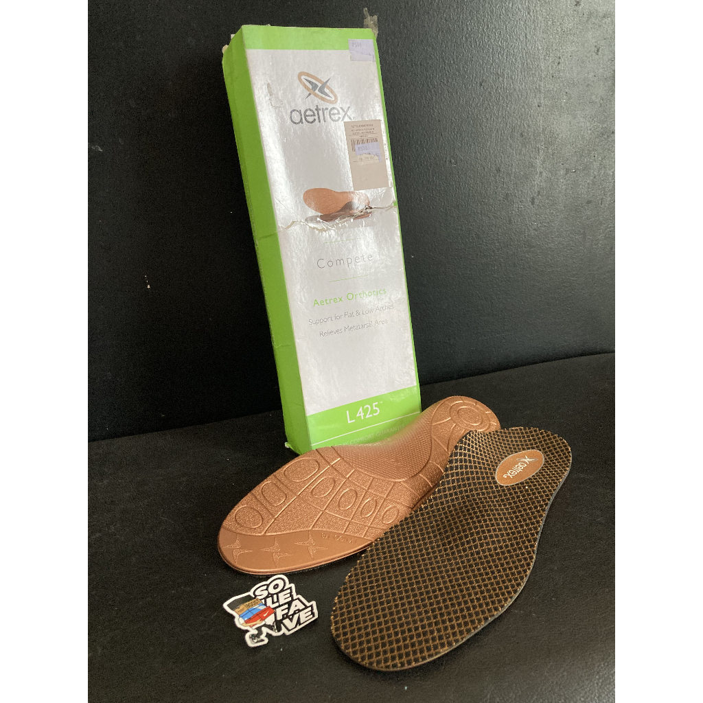 INSOLE AETREX L425M SPORT POSTED SUPPORT ORIGINAL