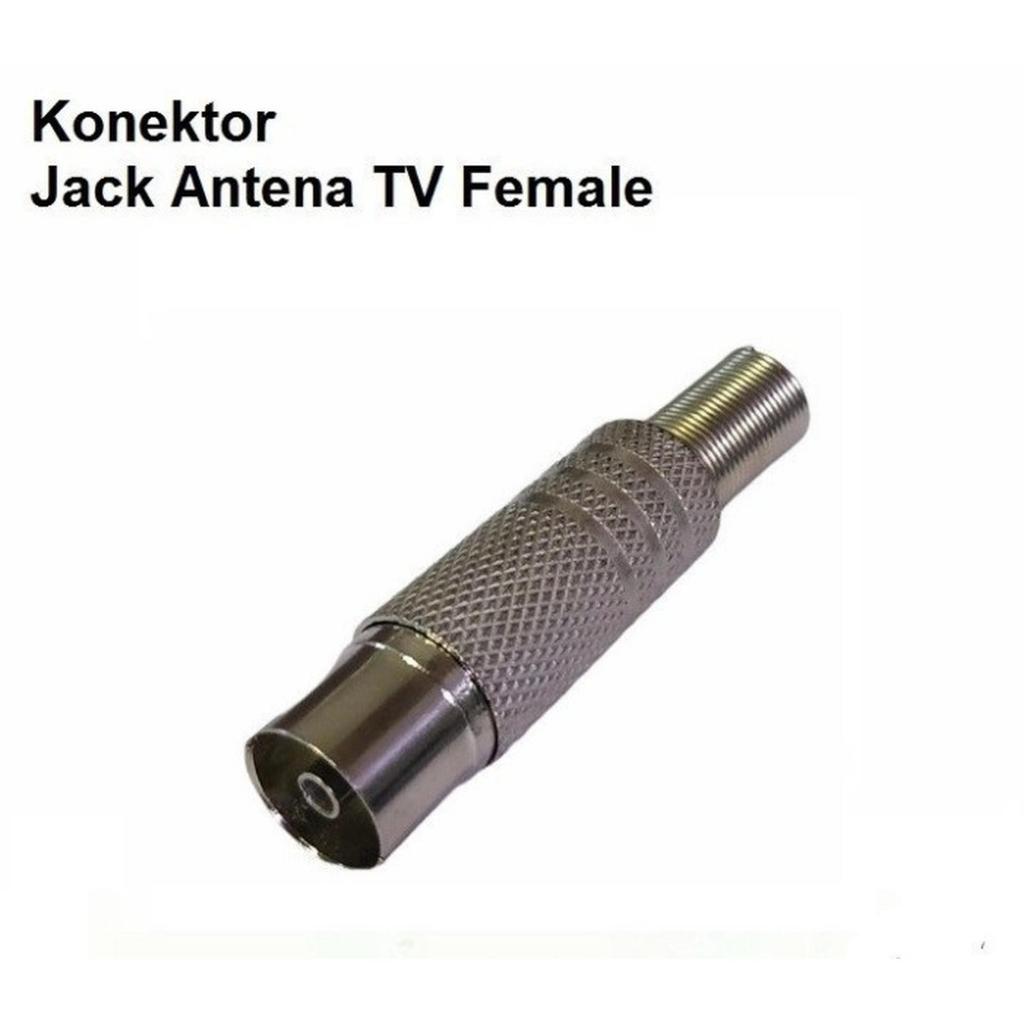Konektor Jack Antena TV / Connector Antenna TV Female.