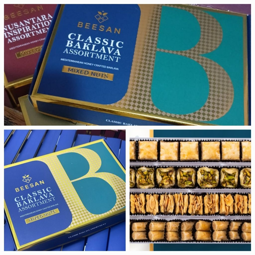 Baklava Beesan Turki turkish delight 430gr