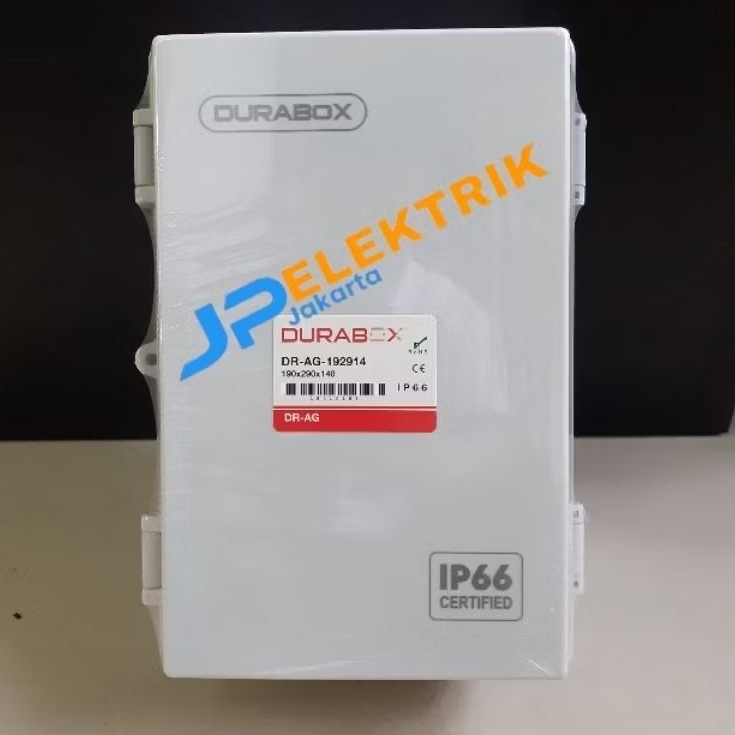Junction Box Panel ABS 190x290x140 mm Box Panel Plastik  Durabox IP66